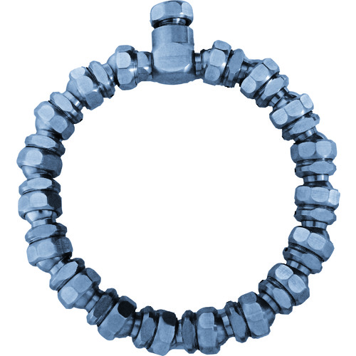 不锈钢冷却液软管（1/4软管系统）的Hiltline Circle淋浴喷嘴套件
不锈冷却液房屋 1GS-R