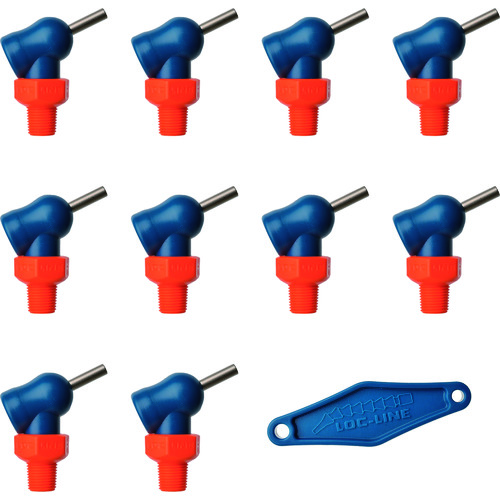 Loc-Line 1/8“ XR HPT喷嘴φ2.2x 12.7毫米用螺钉x 10 NL79046