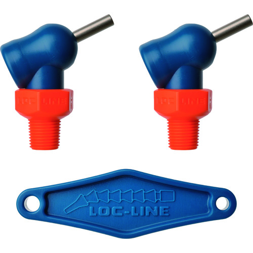Loc-Line 1/8“ XR，HPT喷嘴φ1.6mmx 12.7mm用螺钉x 2 NL72042