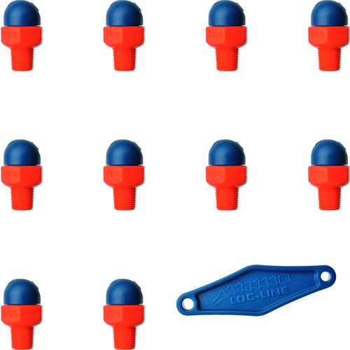 Loc-Line 1/8“ CT HPT喷嘴φ4.1x 0 mm用螺钉x 10 NL79022