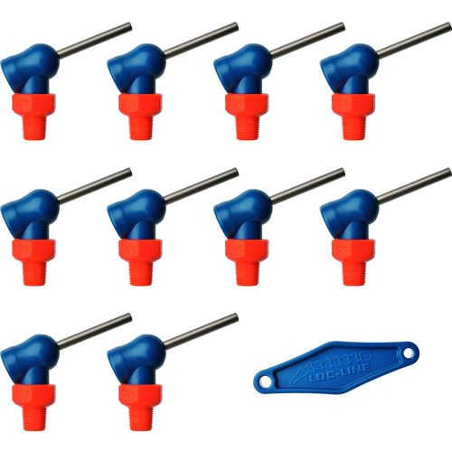 Loc-Line 1/8“ XR HPT喷嘴φ3.0x 31.8毫米用螺钉x 10 NL79051