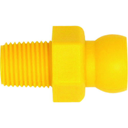 LOC线1/8“抗酸性NPT连接器X 4（1/4”系统） NL45405