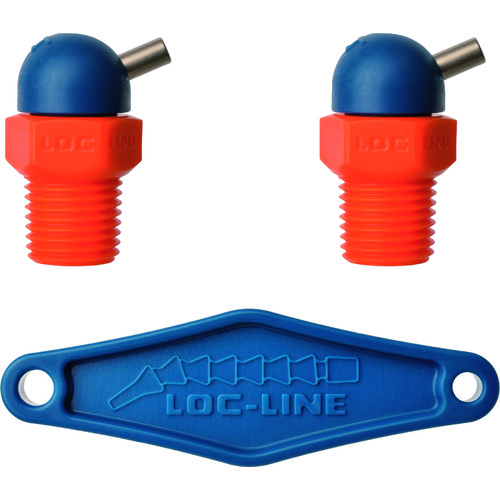 Loc-Line 1/4英寸CT，HPT喷嘴φ3.0mmx 6.4mm用螺钉x 2 NL72069