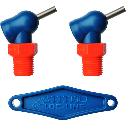 Loc-Line 1/4“ XR，HPT喷嘴φ1.6mmx 12.7mm用螺钉x 2 NL72082