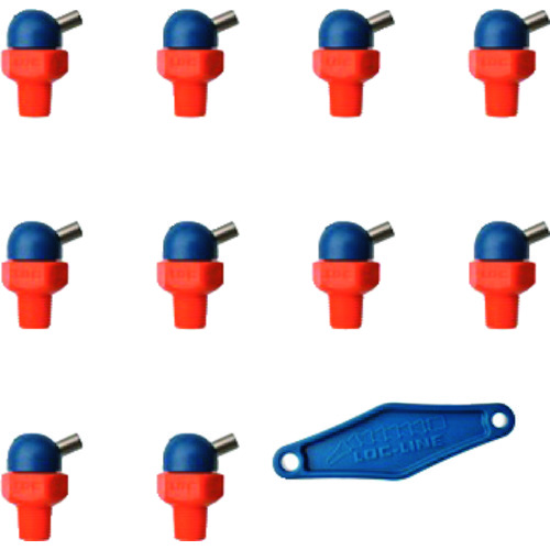 Loc-Line 1/8“ CT HPT喷嘴φ4.1x 6.4毫米用螺钉x 10 NL79023