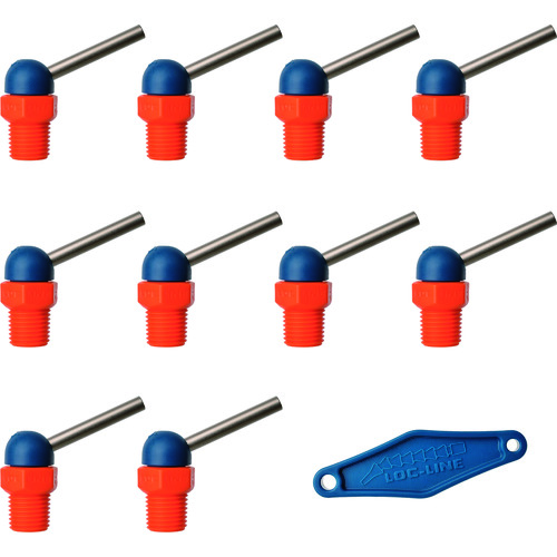 Loc-Line 1/4“ CT HPT喷嘴φ4.1x 31.8毫米用螺钉x 10 NL79075