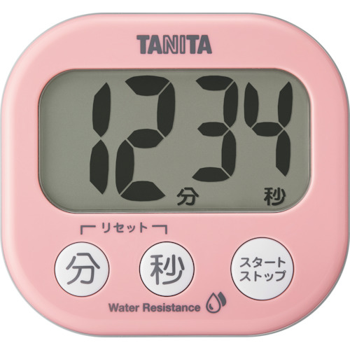 Tanita可洗，外观大的计时器TD-426-PK
数字计时器 TD-426-PK