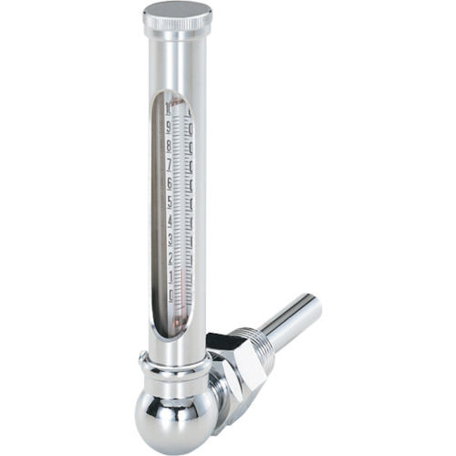 タスコ　２重管温度计Ｌ型　０～＋５０℃ TA408KB-100B