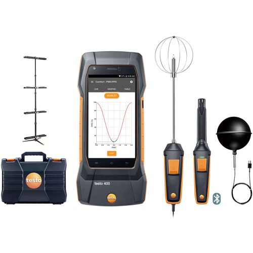 [中断]测试托托  测量仪器测试400 pmv套件
Testo 400 IAQ和舒适套件 0563 0401