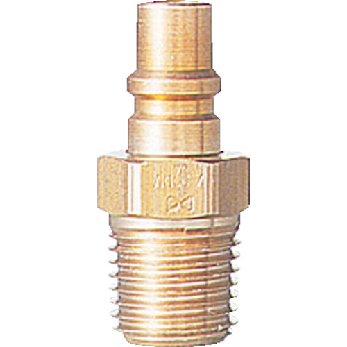 nitto模具耦合器（用于女螺钉安装）K02PM主要侧安装尺寸RC1/4（04475） K-02PM BRASS