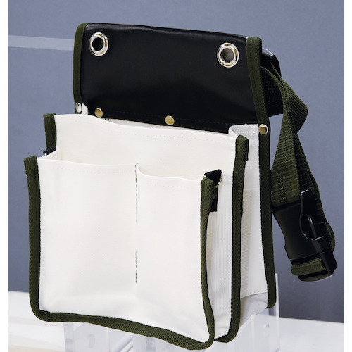 otsuka marte绘画腰包和穿孔皮带，白色 6118160001