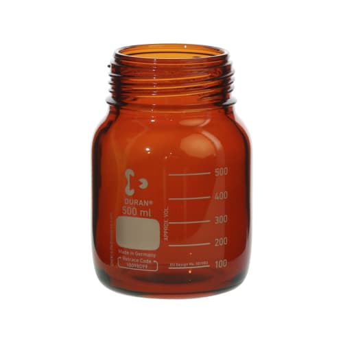 旋盖瓶（广口）GLS-80 棕色瓶仅500mL 017250-15005A