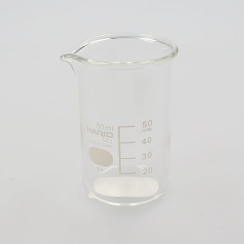 HARIO 高烧杯，带刻度 50mL
