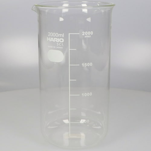 HARIO 高烧杯，带刻度 2L