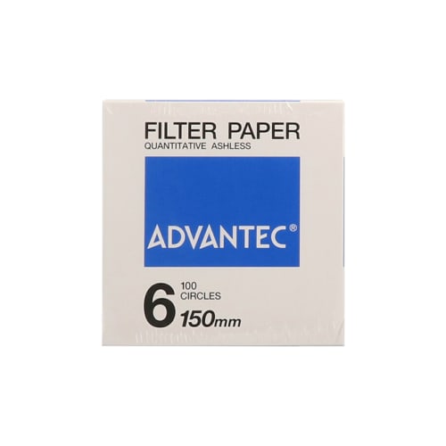 圆形定量滤纸#6 125mm 100张