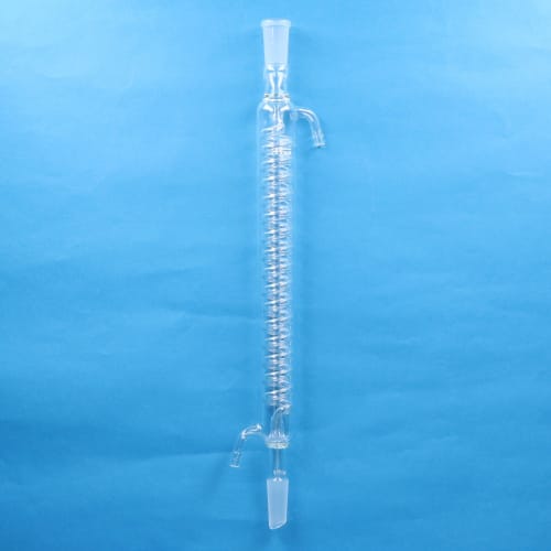 精细普通滑动接头管冷却器 格雷厄姆管长度 300mm 上母 19/38 下公 19/38