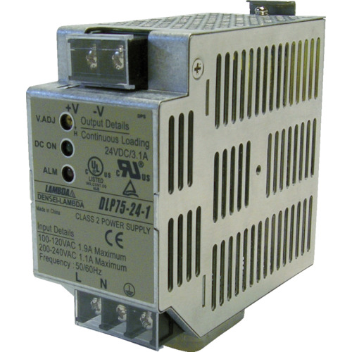 tdk lambda din rail架安装的AC-DC电源FA DLP系列120W DLP120-24-1