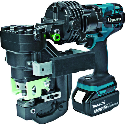 ogura可充电液压打孔器n系列（双作用）18V 大钻孔能力：不锈钢φ18/t6，不锈钢φ18/t8φ18/t8 hpc-nf188wbl