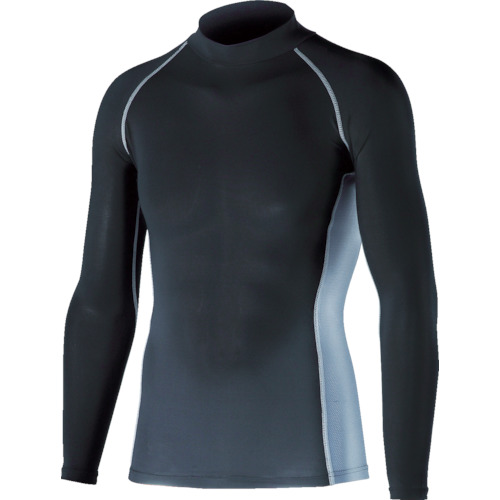 otafuku，凉爽且除臭，功率伸展长袖高脖子衬衫，白色，3L，JW-625-WH-3L-3L