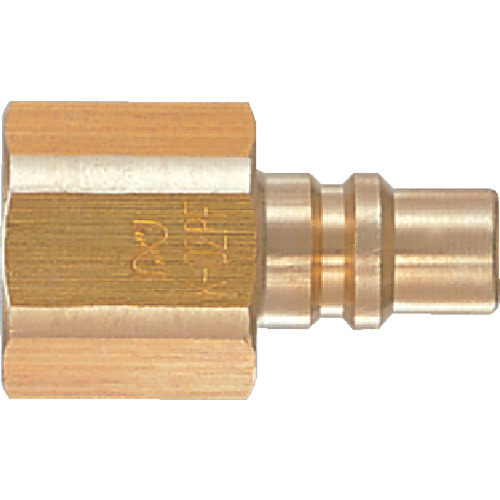 nitto模具耦合器（用于  线程安装）K02pf主要侧安装尺寸R1/4（04476）K-02PF黄铜