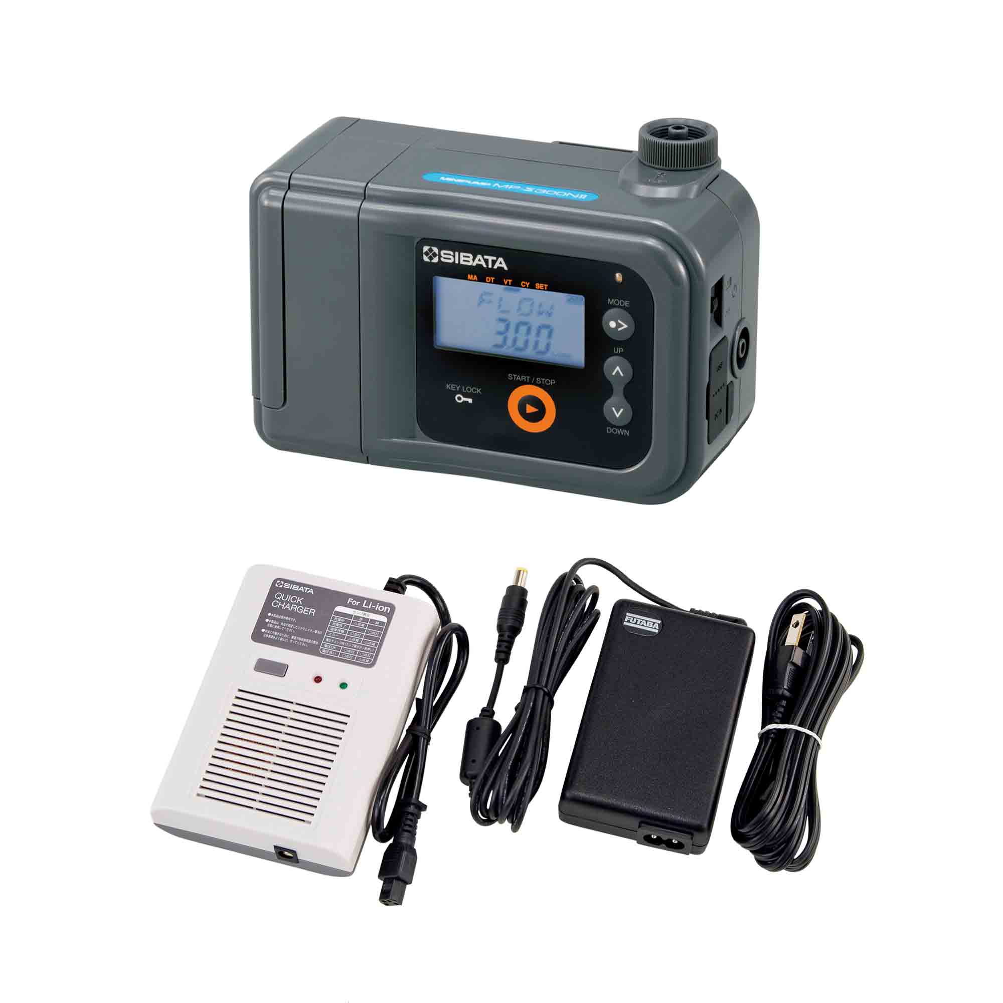 空气采样器 MINIPUMP 型号 MP-sigma300NII 带 QC-10N